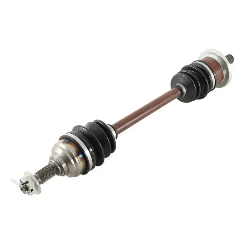 Automotive CV axle shaft with boots and cotter pin for AB6-AC-8-144 ball heavy duty axle