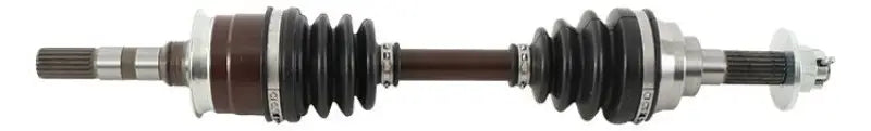 Automotive axle shaft with rubber boots for ab6-kw-8-308 6 ball heavy duty axle