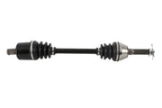 Black and silver AB6-PO-8-379 ball heavy duty axle assembly for heavy duty axle needs