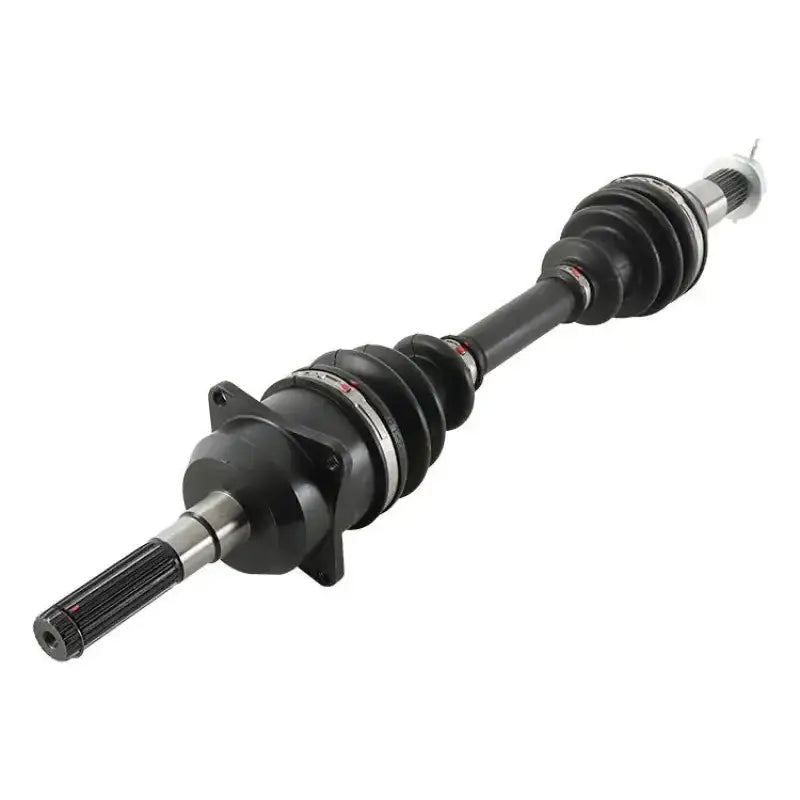 Black automotive CV axle shaft with rubber boots for AB8-CA-8-211 Ball Extreme Duty