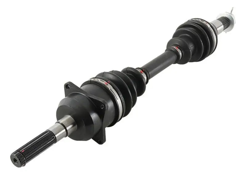 Black automotive CV axle shaft with rubber boots for AB8-CA-8-211 Ball Extreme Duty