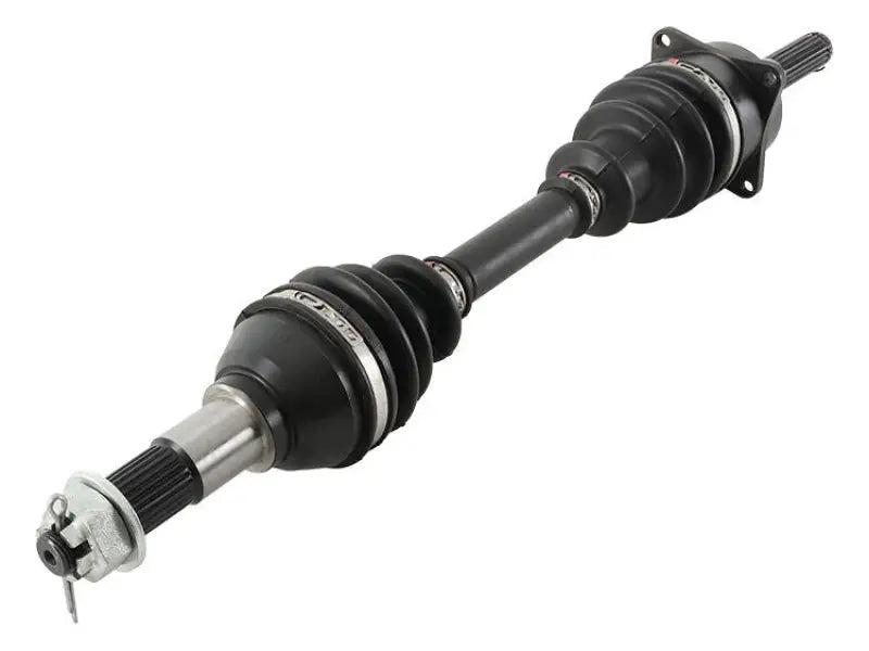Automotive CV axle shaft with boots and splined ends for AB8-CA-8-211 Ball Extreme Duty