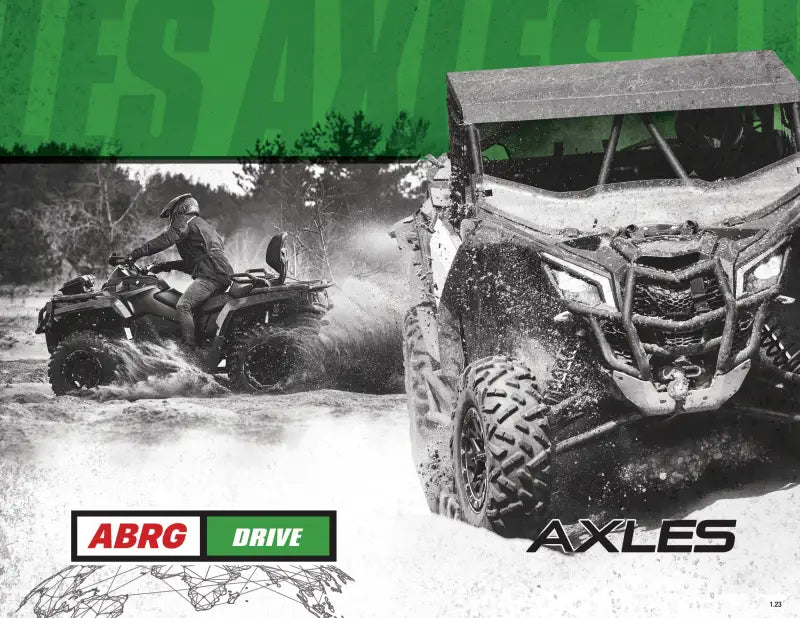 AB8-KW-8-331 All Balls 8 Ball Heavy Duty Axle Kaw - RV and Auto Parts