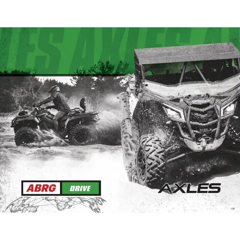 AB8-KW-8-331 All Balls 8 Ball Heavy Duty Axle Kaw - RV and Auto Parts