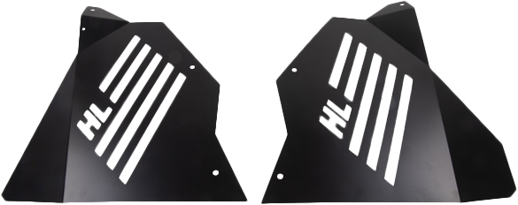 High Lifter Rear Inner Wheel Well Covers Guards/Braces 76-16506
