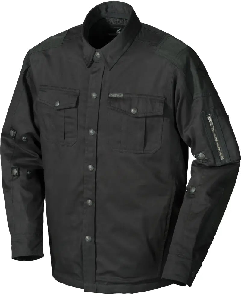Abrams Riding Shirt Black Sm