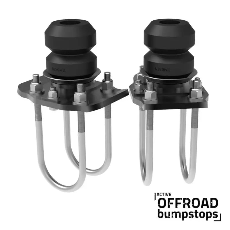 ABSTRFK Timbren Active Offroad Bumpstop with black silver rubber ends