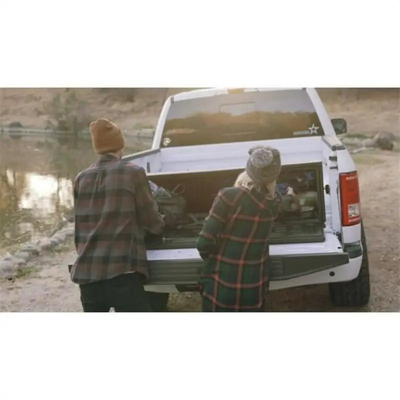 ABUA02 Ecoological Rear Mounted Truck Bed Cargo Box - Organizer