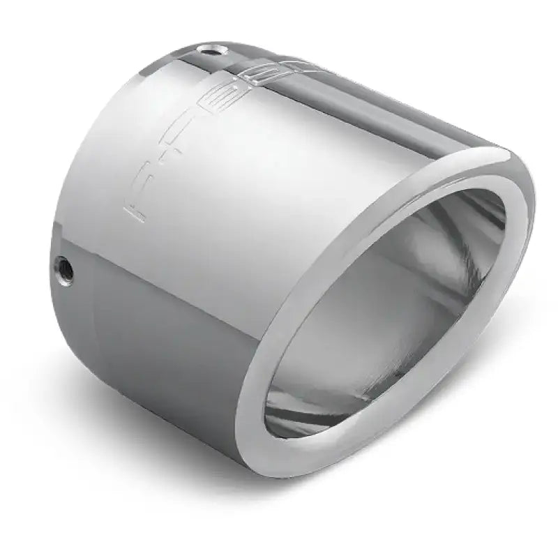 Polished chrome oval exhaust tip for RV and truck parts & accessories, AC00101 End Cap