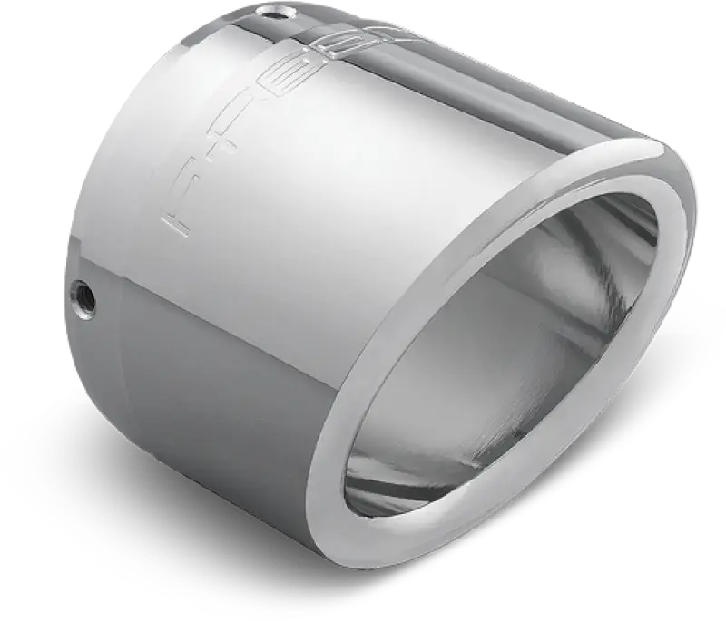 Polished chrome oval exhaust tip for RV and truck parts & accessories, AC00101 End Cap