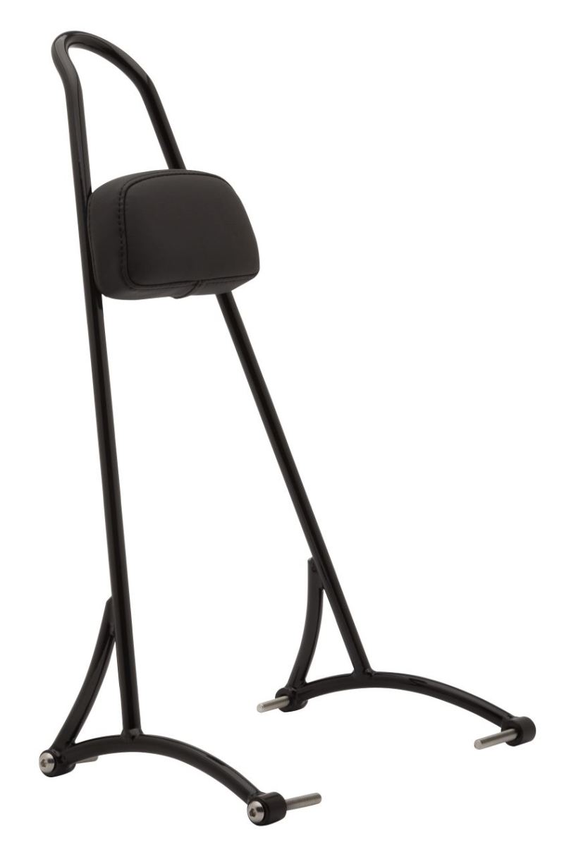 Burly Brand B13-1505B Burly Brand Tall Sissy Bar 20in - Black