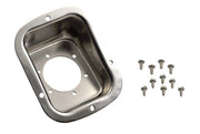 Kentrol 30468 Kentrol 78-95 Jeep CJ/Wrangler YJ Gas Filler Neck - Polished Silver