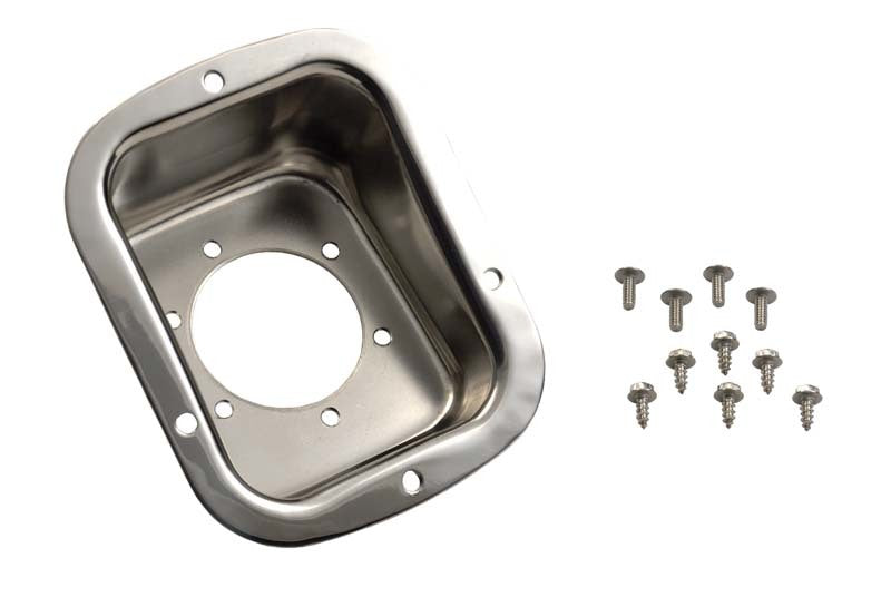Kentrol 30468 Kentrol 78-95 Jeep CJ/Wrangler YJ Gas Filler Neck - Polished Silver