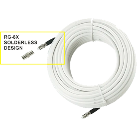 AC201 KJM Vhf/Ais Antenna Extension Cable 20’ - Vhf