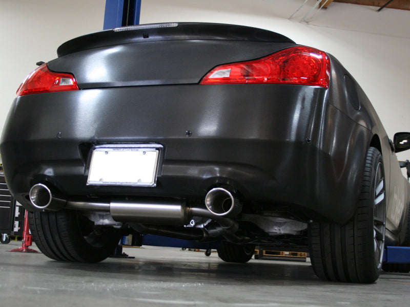 aFe 49-36103-P aFe Takeda 2-1/2in 304SS Cat-Back Exhaust Infiniti G37 08-13/Q60 14-15 V6-3.7 w/ Polished Tips