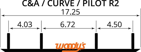AC8-5000 8’’ Competition Carbides Pro Ski/Curve