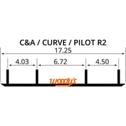 AC8-5000 8’’ Competition Carbides Pro Ski/Curve