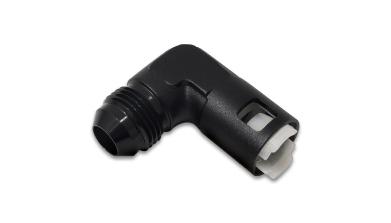 Vibrant 16920 Vibrant 90 Degree Aluminum AN to Female Quick Connect -6AN - 0.3125in Hose Size