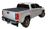 Access 2022 + Rivian R1T 4ft 6in Bed (w/ OEM Tonneau Track) LOMAX Folding Hard Cover - Black Urethane - B3080019