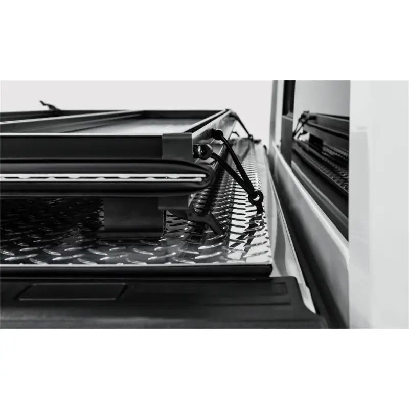 Access B3010049 Access LOMAX Folding Hard Cover 17+ Ford Super Duty F-250/F-350/F-450 6ft 8in Box Black Urethane