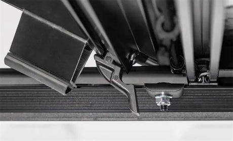 Access LOMAX Folding Hard Cover 17 + Ford Super Duty F-250/F-350/F-450 6ft 8in Box Black Urethane