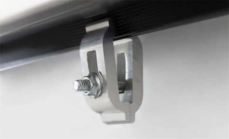 Silver clamp for Access LOMAX Tri-Fold Cover on Ford Ranger 5ft bed