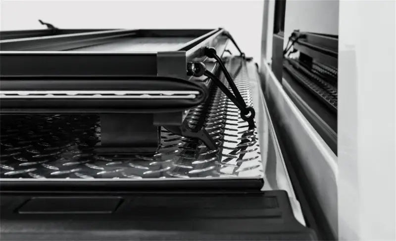 Access LOMAX Tri-Fold Cover Black Urethane Finish 19 + Chevrolet Silverado 1500 - 6ft 6in Bed