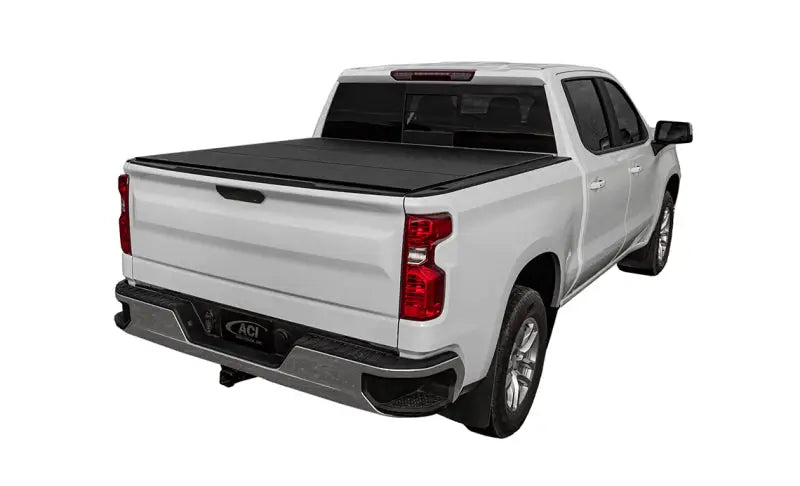 Access LOMAX Tri-Fold Cover Black Urethane Finish 19 + Chevrolet Silverado 1500 - 6ft 6in Bed