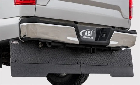 Access Rockstar 2019 + GMC 1500 AT4 (w/ Adjustable Rubber) Black Urethane Finish Full Width Tow Flap