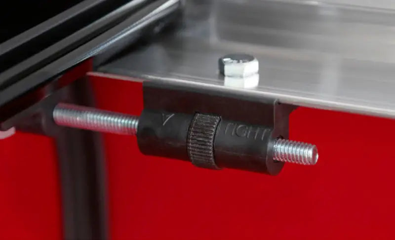 Black adjustable clamp for Access Tonnosport Ford Ranger roll-up cover