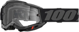 Accuri 2 Enduro Moto Goggle Black Clear Lens - Powersports