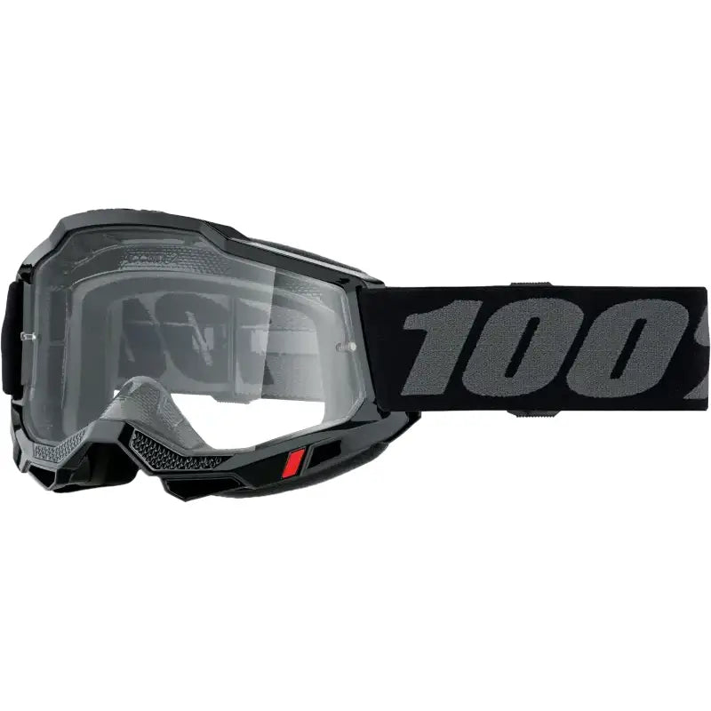 Accuri 2 Goggle Black Clear Lens - Powersports