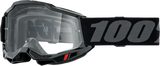 Accuri 2 Goggle Black Clear Lens - Powersports