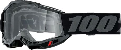 Accuri 2 Goggle Black Clear Lens - Powersports