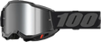 Accuri 2 Goggle Black Mirror Silver Lens - Powersports