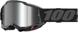 Accuri 2 Goggle Black Mirror Silver Lens - Powersports