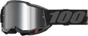 Accuri 2 Goggle Black Mirror Silver Lens - Powersports