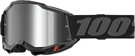 Accuri 2 Goggle Black Mirror Silver Lens - Powersports