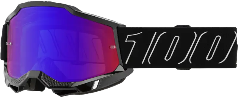 Accuri 2 Goggle Blackline Mirror Red/Blue Lens