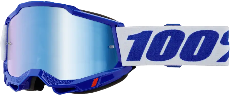 Accuri 2 Goggle Blue Mirror Lens - Powersports
