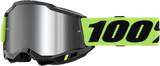 Accuri 2 Goggle Neon Yellow Mirror Silver Lens - Powersports
