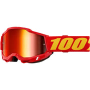 Accuri 2 Goggle Red Mirror Lens - Powersports