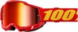 Accuri 2 Goggle Red Mirror Lens - Powersports