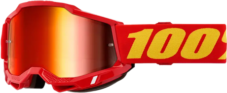 Accuri 2 Goggle Red Mirror Lens - Powersports
