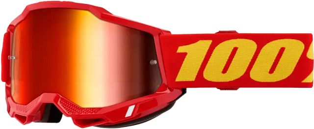 Accuri 2 Goggle Red Mirror Lens - Powersports