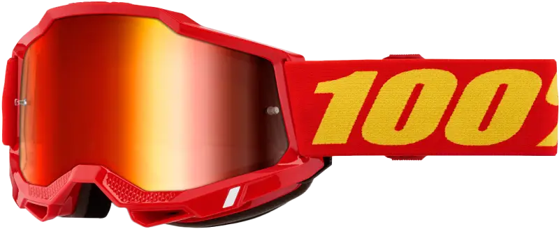 Accuri 2 Goggle Red Mirror Lens - Powersports