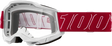 Accuri 2 Goggle Redline Clear Lens