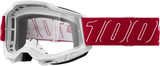 Accuri 2 Goggle Redline Clear Lens