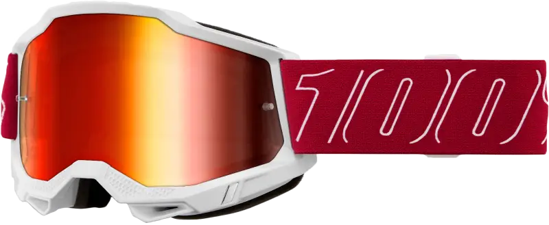 Accuri 2 Goggle Redline Mirror Red Lens
