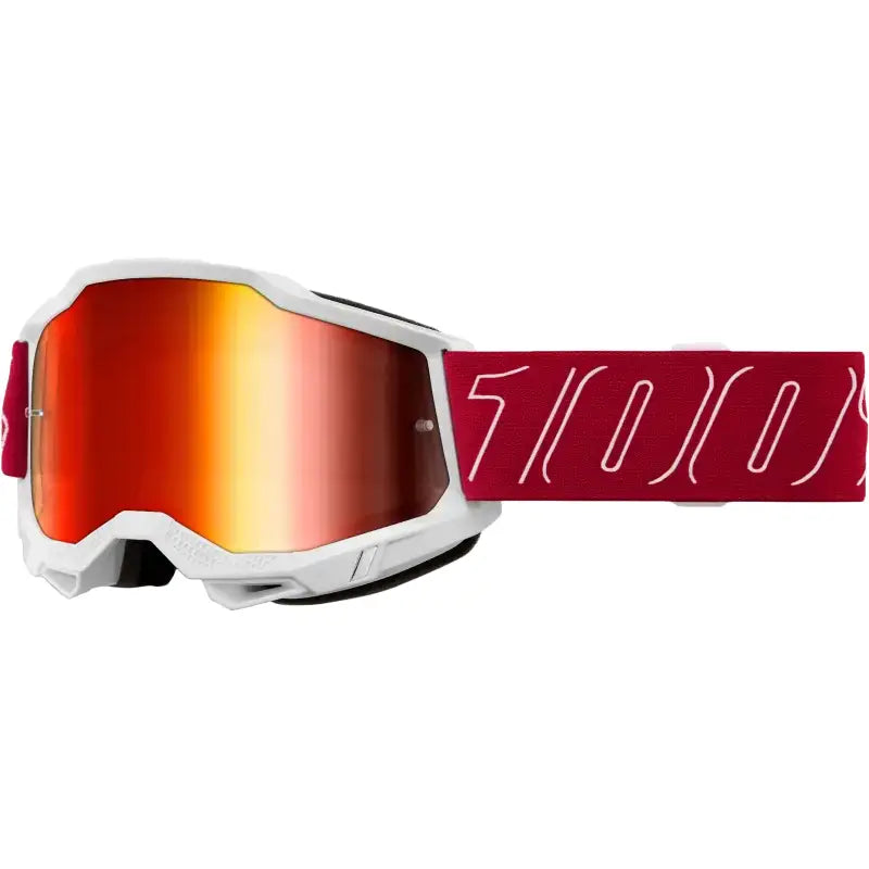 Accuri 2 Goggle Redline Mirror Red Lens